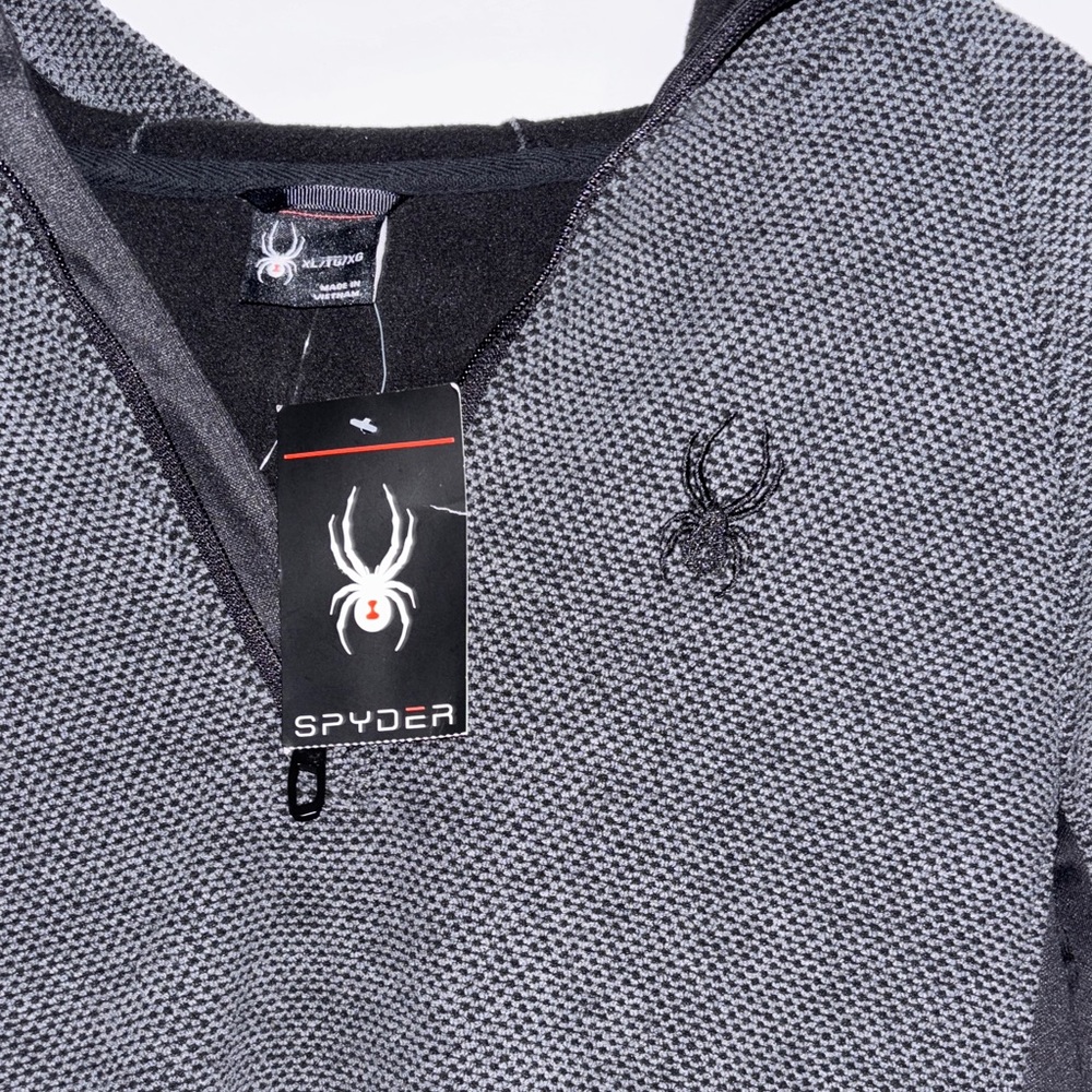 🫵NWT Spider XL Men's Black Jacket